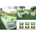 Muebles de jardín al aire libre modernos del sofá del patio del nuevo PE de lujo de lujo